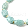 Natural Amazonite Beads Strands G-H005-A14-02-4