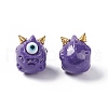 Halloween Opaque Resin Beads RESI-F033-01H-3