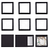 Square Transparent PE Thin Film Suspension Jewelry Floating Frame Displays ODIS-TAC0002-02A-1