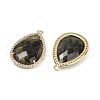 Natural Mixed Stone Faceted Pendants G-K347-12G-3