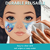 Plastic Makeup Painting Practice Board MRMJ-WH0101-005-5