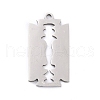 Non-Tarnish 201 Stainless Steel Pendants X-STAS-K003-09P-2