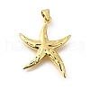 Brass Pendants KK-U072-32G-1