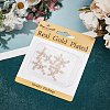 Beebeecraft 10Pcs Brass Clear Cubic Zirconia Pendants KK-BBC0015-95-6