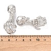 Brass Pendant Cabochon Settings KK-U074-21P-3