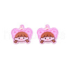 Printed Acrylic Cabochons OACR-N135-46-2