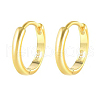 Simple 925 Sterling Silver Circle Hoop Earrings DG6387-7-1