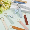 SUNNYCLUE 9 Colors PU Leather Keychain KEYC-SC0001-27-4