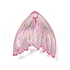 Grandient Color Opaque Resin Pendants RESI-WH0026-74L-2