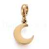 Ion Plating(IP) 304 Stainless Steel Charms STAS-F259-014G-2