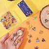 SUNNYCLUE 64Pcs 16 Styles Thanksgiving Day Alloy Enamel Pendants ENAM-SC0005-19-3