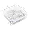 300Pcs 6 Style Keychain Clasps Set IFIN-YW0001-22-4