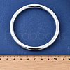 304 Stainless Steel Plain Bangles for Women BJEW-S161-10S-2