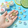 Mother's Day Luminous Acrylic Pendants OACR-CJ0001-45-4