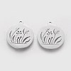 Non-Tarnish 201 Stainless Steel Pendants STAS-Q201-T499-2