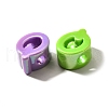 UV Plating Opaque Acrylic Beads SACR-Z007-01Q-2