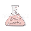 Word Because Science Enamel Pin JEWB-H008-28B-1