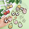 SUNNYCLUE DIY Sport Theme Dangle Earrings Making Kit DIY-SC0024-03-3
