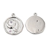 Brass Micro Pave Cubic Zirconia Pendants KK-C028-29P-1