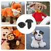 Gorgecraft Plastic Craft Safety Screw Dog Noses DIY-GF0005-56-6