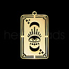 PVD Vacuum Plating 201 Stainless Steel Pendants STAS-T056-LA690-2-1