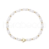 Glass Beads Stretch Bracelets BJEW-JB11719-01-2