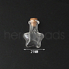 Mini High Borosilicate Glass Bottle Bead Containers BOTT-PW0001-261A-1