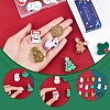SUNNYCLUE 14Pcs 14 Style Food Grade Eco-Friendly Silicone Beads SIL-SC0001-20-3