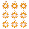 Alloy Enamel Charms PALLOY-TAC0009-57C-2