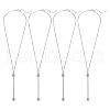 304 Stainless Steel Cable Chain Necklace Makings NJEW-TAC0012-01-11