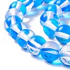 Synthetic Moonstone Beads Strands G-E573-02B-05-4