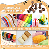 Wooden Empty Spools WOOD-WH0034-03A-4