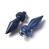 Dyed Natural Lapis Lazuli Pendants G-C187-03B-2