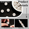   20Pcs Polymer Clay Rhinestone Beads RB-PH0001-47-4