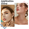 SUNNYCLUE DIY Shell & Stainless Steel Dangle Earring Making Kits DIY-SC0026-52-5