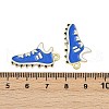 Alloy Enamel Pendants ENAM-V001-01G-G-3
