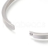 304 Stainless Steel Bangles STAS-I169-03C-P-2