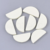 Spray Painted Natural Wood Beads WOOD-N004-C-01-1