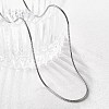 Non-Tarnish 304 Stainless Steel Snake Chain Necklaces NJEW-L160-010P-3