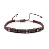 I Love You Morse Code Stretch Bracelets Set BJEW-JB07352-01-3