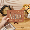 FINGERINSPIRE Laser Cut Wooden Money Holder Display Stands AJEW-FG0004-22B-3