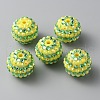 Saint Patrick's Day Theme Resin Rhinestone Beads RESI-TAC0004-28H-2