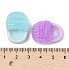Transparent Resin Cabochons CRES-R456-01A-3