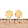 304 Stainless Steel Stamping Blank Tag Pendants STAS-D365-01G-B-3
