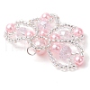 Seed Beads & Glass Pearl Beaded Charms PALLOY-MZ00336-5