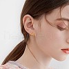 Crystal Rhinestone Claw Stud Earrings JE918B-6