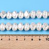 Transparent Spray Painted Glass Beads Strands GLAA-N001-30-5