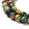 Dyed Natural Agate Beads Strands G-G203-09D-10mm-4