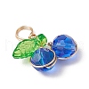 Cherry Glass Pendants PALLOY-JF03470-01-3