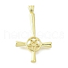 Brass Pendants KK-V007-31G-1